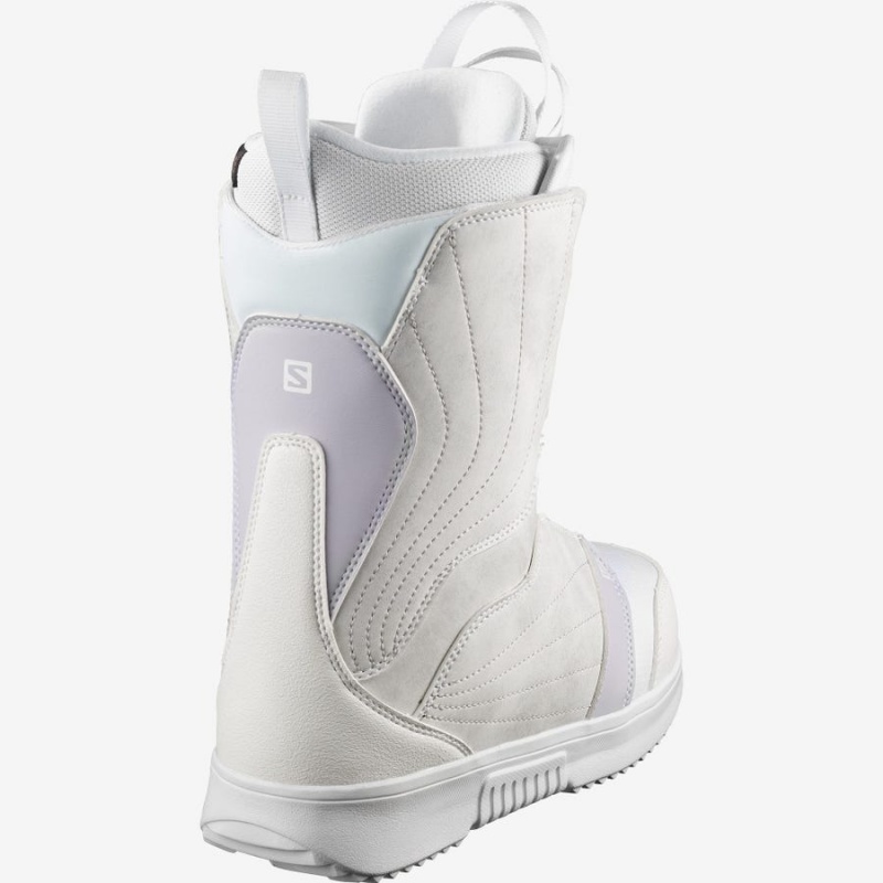 Ski Boots Salomon PEARL BOA WHITE Mujer Blancas | UY 2063BEX