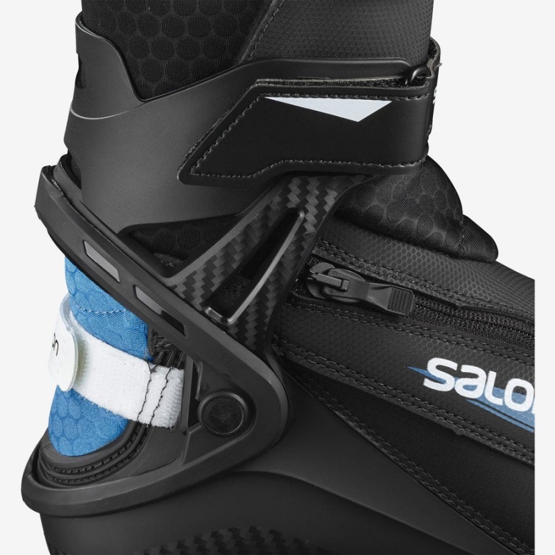 Ski Boots Salomon PRO COMBI PILOT Hombre Negras Azules | UY 2856XYU