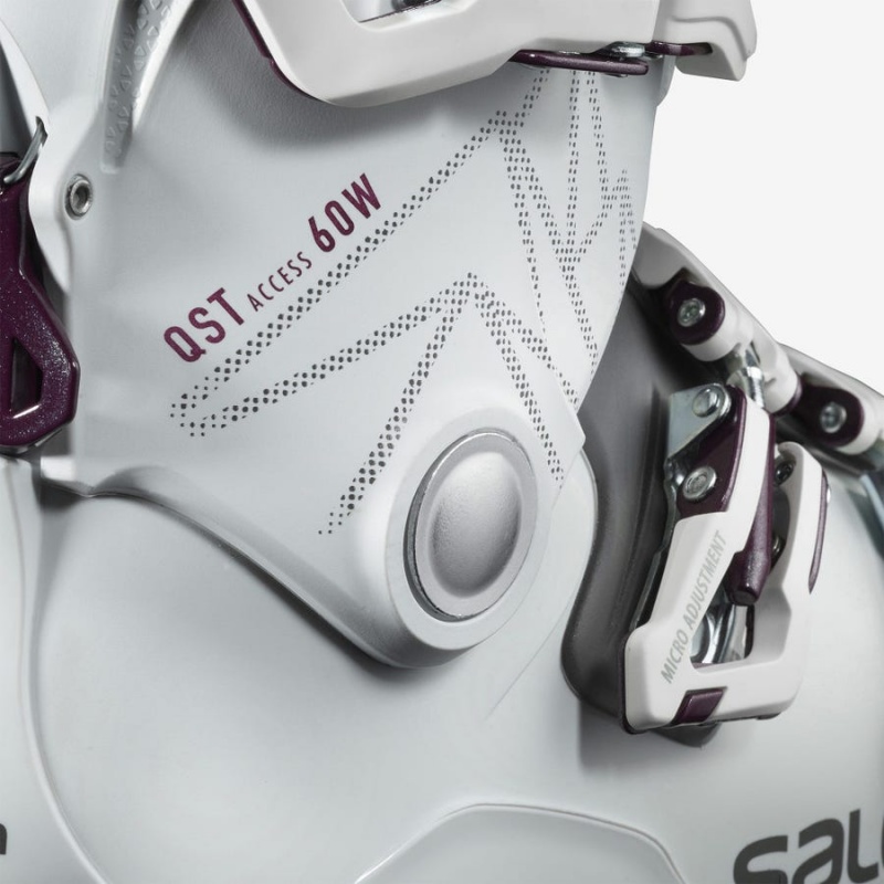 Ski Boots Salomon QST ACCESS 60 Mujer Blancas | UY 2079CTV