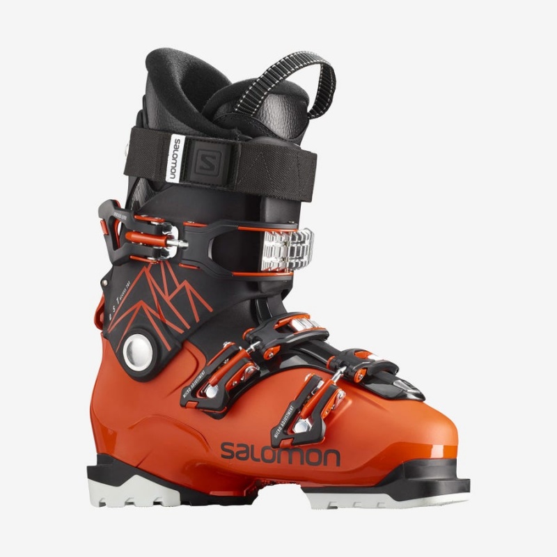 Ski Boots Salomon QST ACCESS 70 T Niños Naranjas Negras | UY 2006ZUT