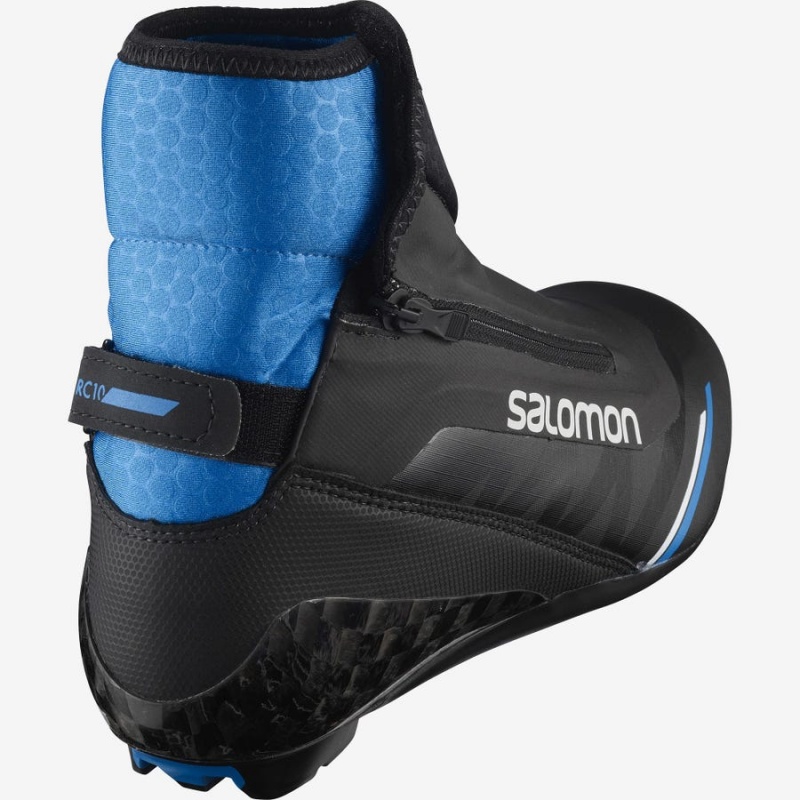 Ski Boots Salomon RC10 CARBON NOCTURNE PROLINK Mujer Negras Azules | UY 2055HAP