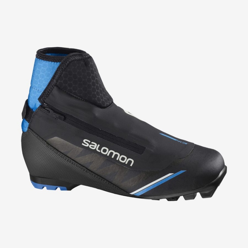 Ski Boots Salomon RC10 NOCTURNE PILOT Hombre Negras Azules | UY 2853KOR