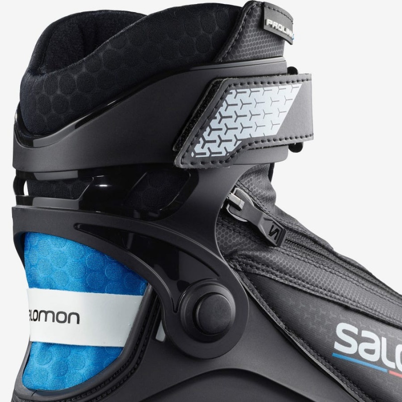 Ski Boots Salomon R/PROLINK Mujer Negras Azules | UY 2051SGL