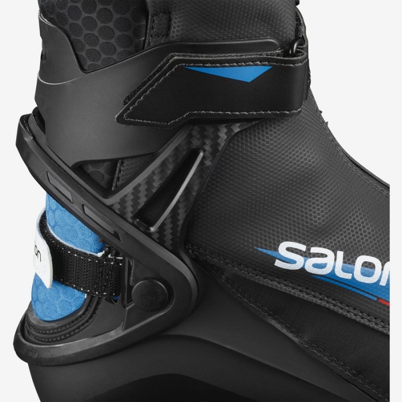 Ski Boots Salomon RS8 PILOT Hombre Negras Azules | UY 2854LIS