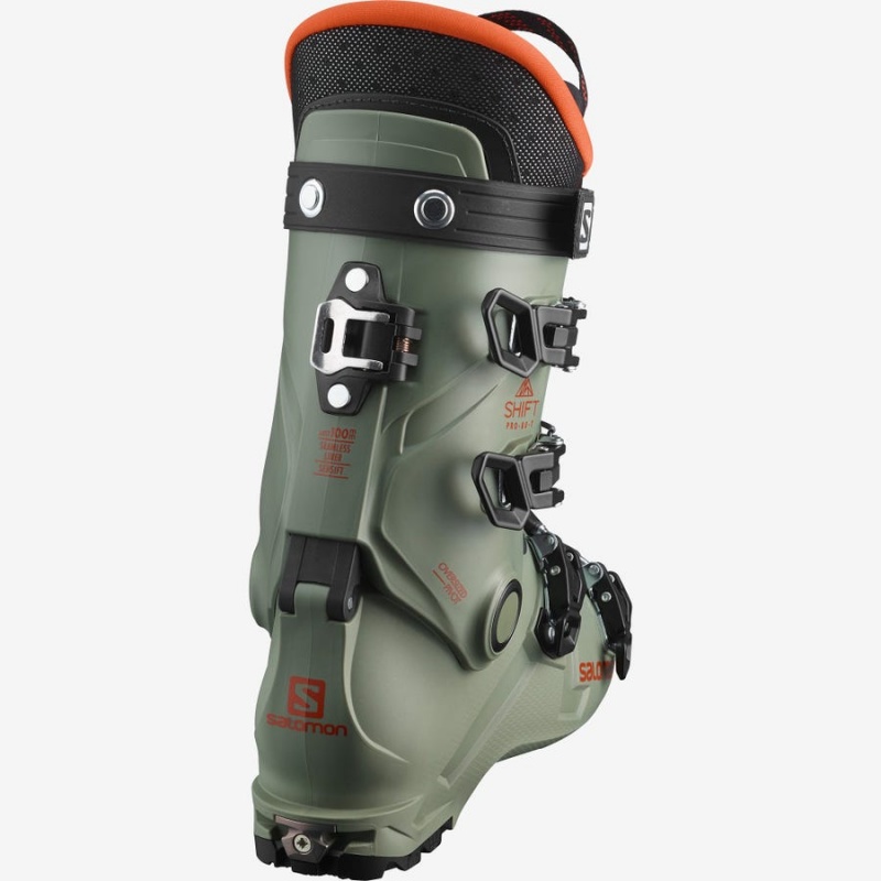 Ski Boots Salomon SHIFT PRO 80T AT Niños Verde Oliva | UY 2000FDN