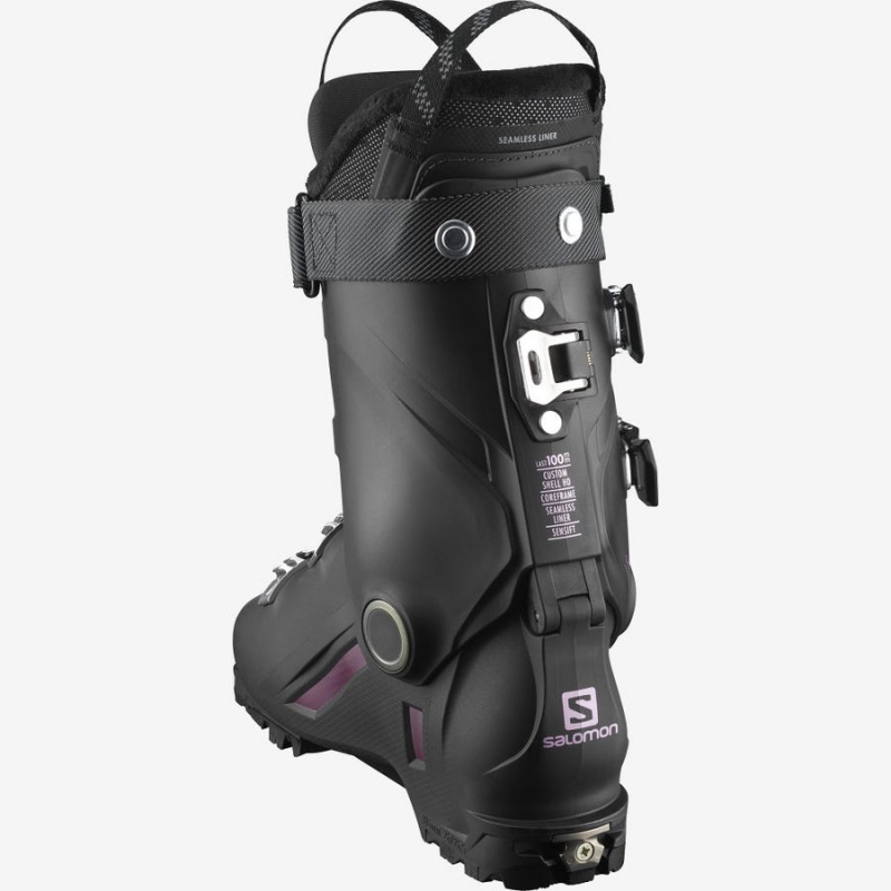 Ski Boots Salomon SHIFT PRO 90 AT Mujer Negras | UY 2084QMA