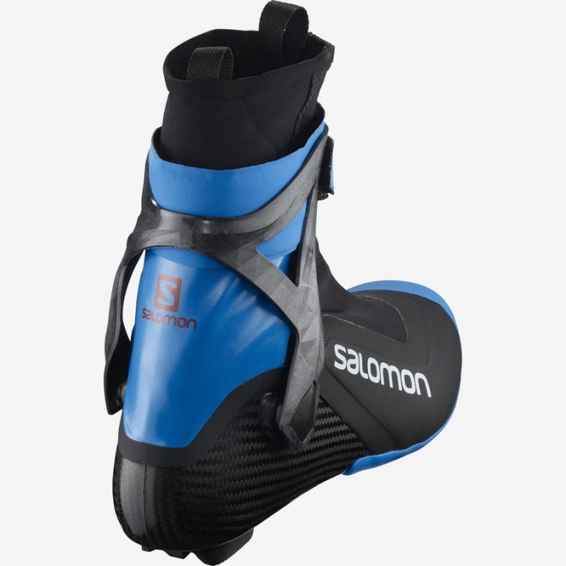 Ski Boots Salomon S/LAB CARBON SKATE PROLINK Mujer Negras Azules | UY 2061CTV