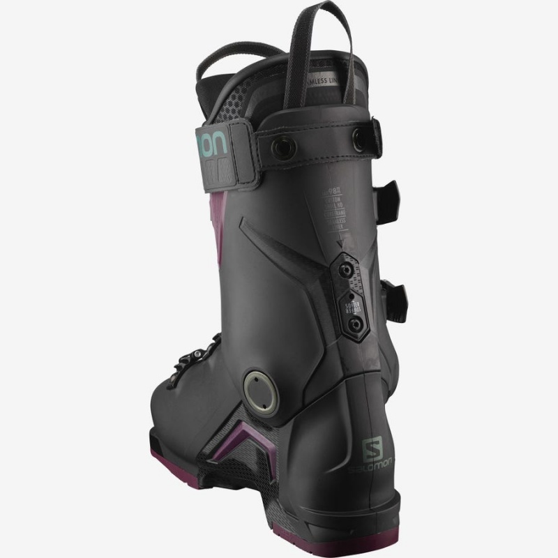 Ski Boots Salomon S/MAX 120 Mujer Negras | UY 2065MQZ