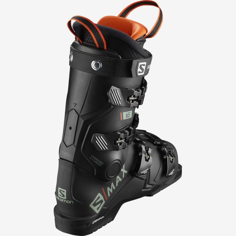 Ski Boots Salomon S/MAX 65 Niños Negras Rojas | UY 2005LIS