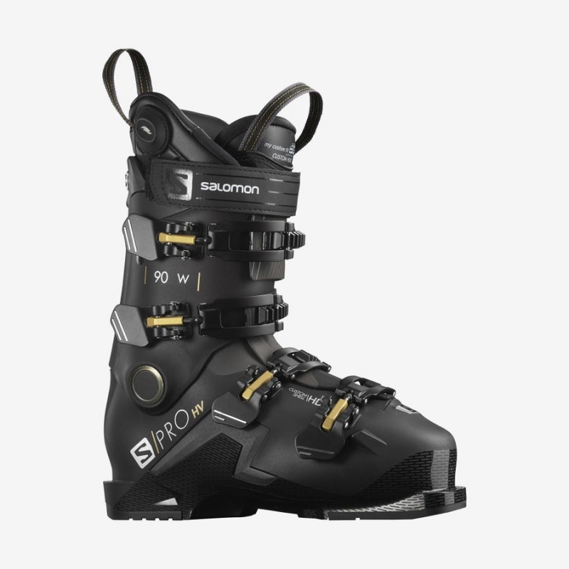 Ski Boots Salomon S/PRO HV 90 CH Mujer Negras | UY 2066QMA