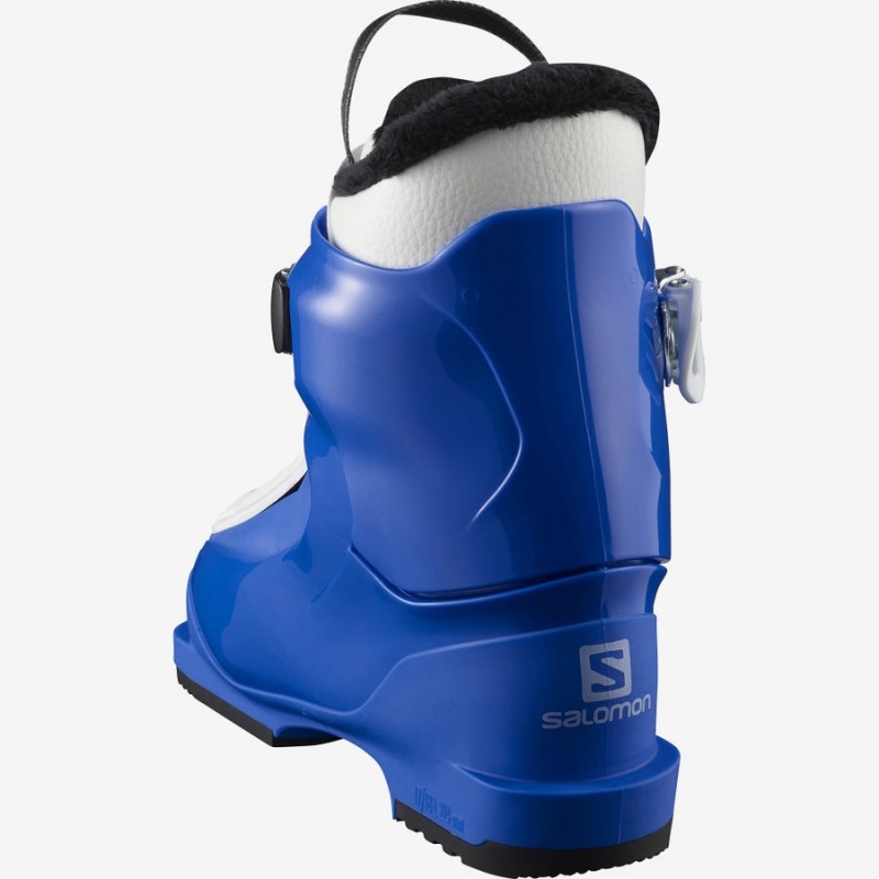 Ski Boots Salomon T1 Niños Azules Blancas | UY 2014WNB