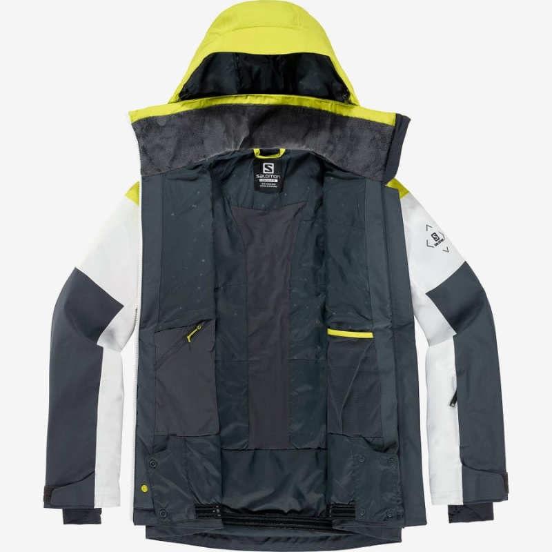 Ski Jackets Salomon SLALOM Mujer Verde | UY 2404AHK