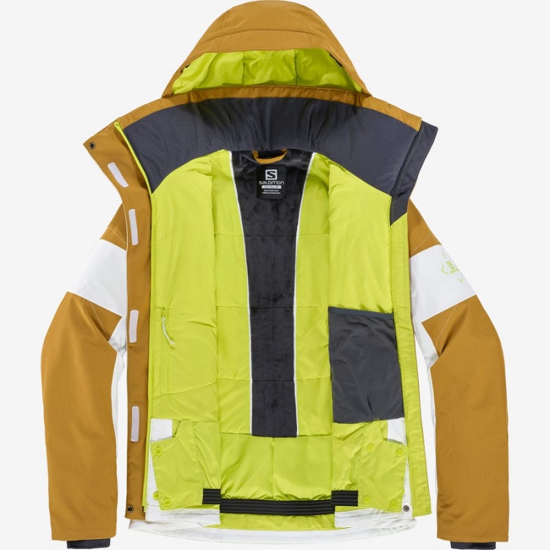 Ski Jackets Salomon SPEED Mujer Blancas | UY 2415XYU