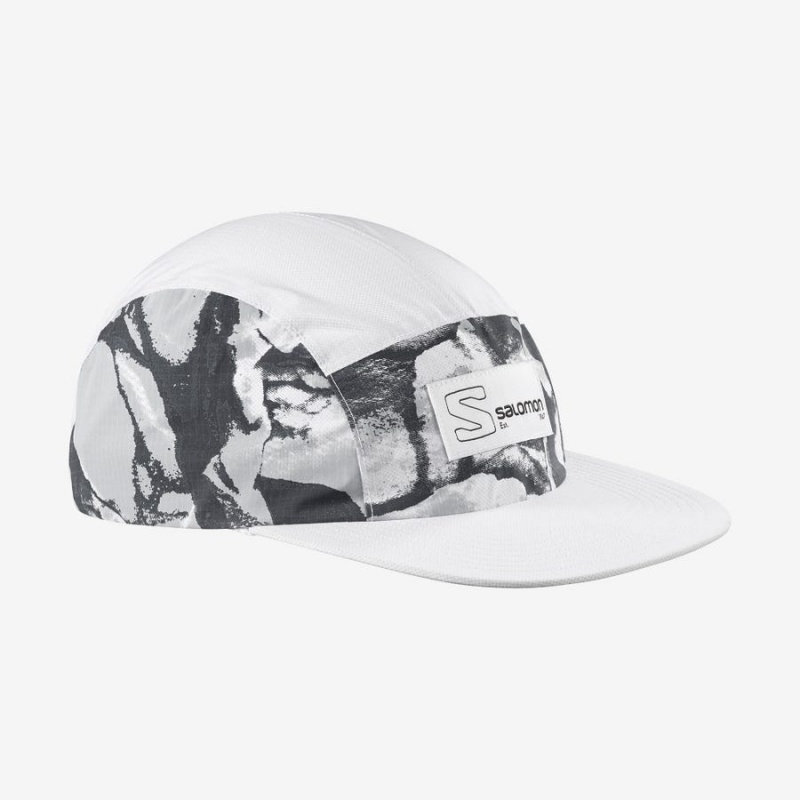 Sombreros Salomon BONATTI WATERPROOF FIVE PANEL Mujer Blancas | UY 2170HAP