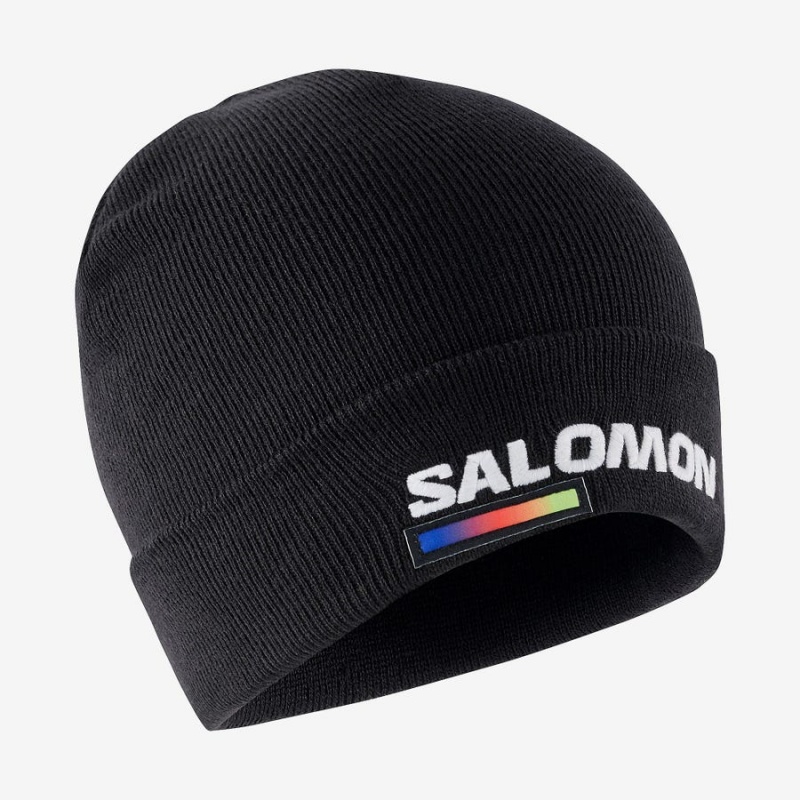 Sombreros Salomon OUTLIFE LOGO Mujer Negras | UY 2156WNB