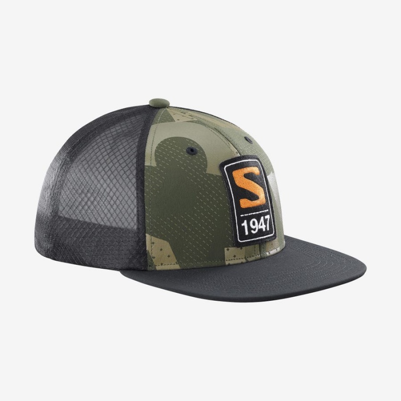 Sombreros Salomon TRUCKER Hombre Verde | UY 2972UZG