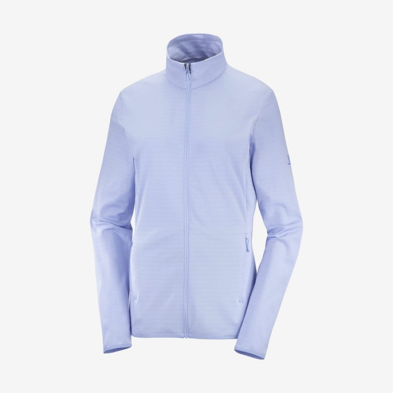 Sudadera con Capucha Salomon ESSENTIAL LIGHTWARM Mujer Azules | UY 2535SGL