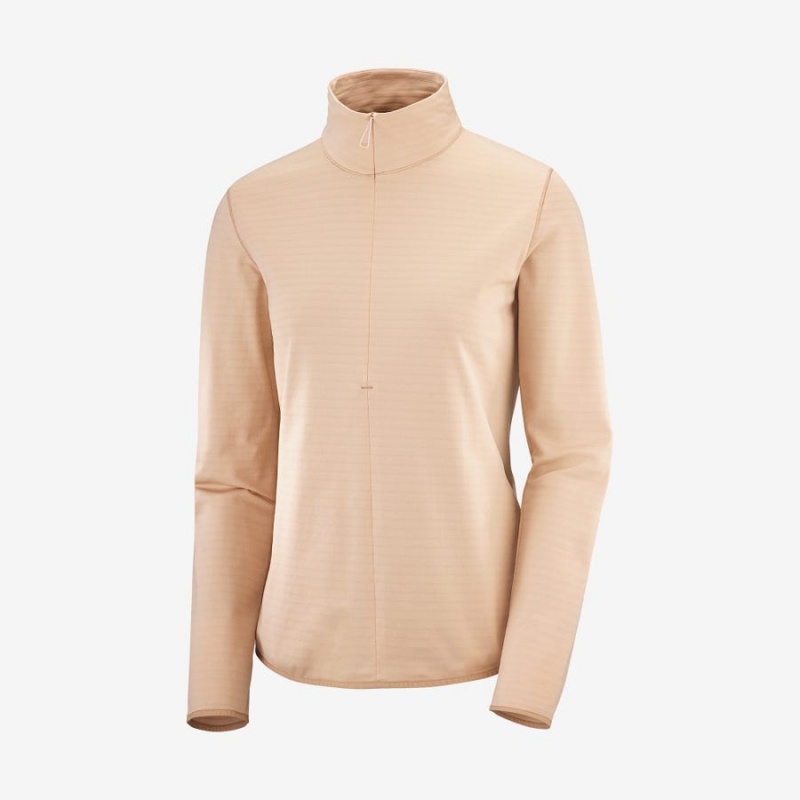 Sudadera con Capucha Salomon ESSENTIAL LIGHTWARM Mujer Rosas | UY 2522BEX