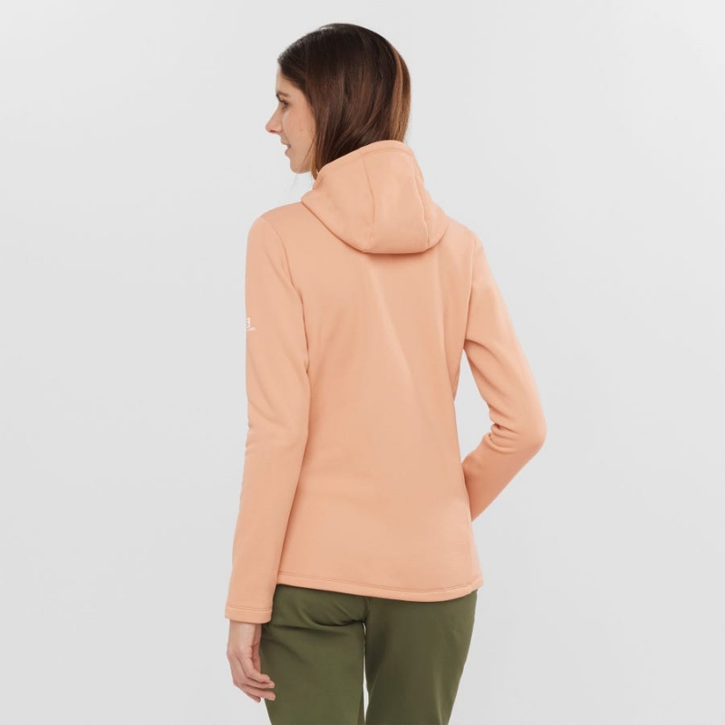 Sudadera con Capucha Salomon ESSENTIAL XWARM Mujer Rosas | UY 2503YXF