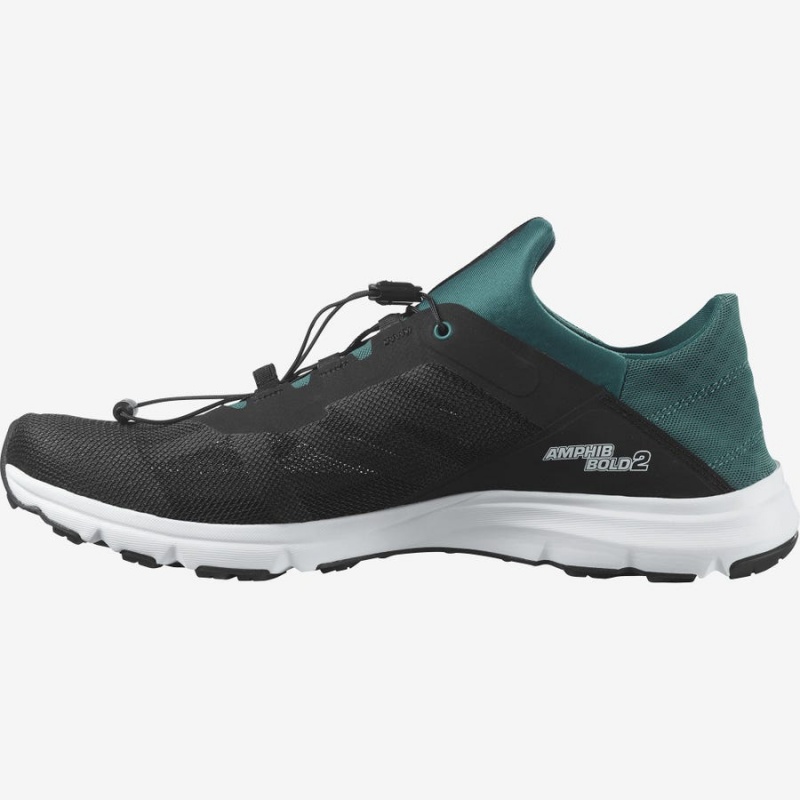 Water Shoes Salomon AMPHIB BOLD 2 Hombre Negras Verde Oliva | UY 3386TCE