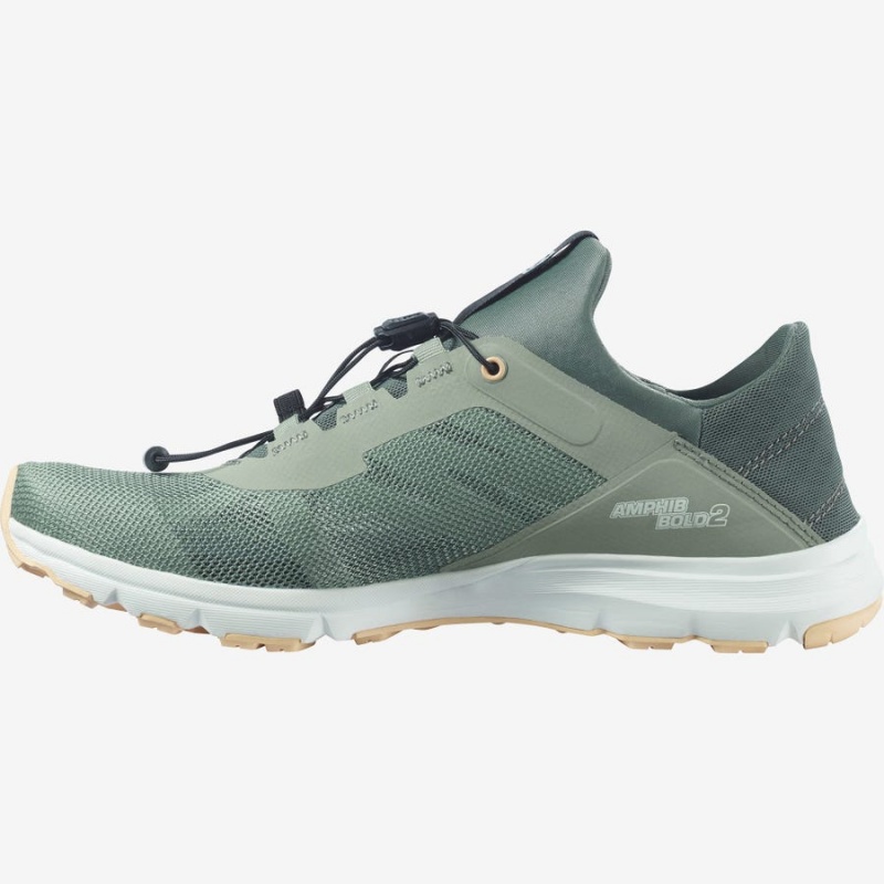 Water Shoes Salomon AMPHIB BOLD 2 Mujer Verde Oliva | UY 2618HAP