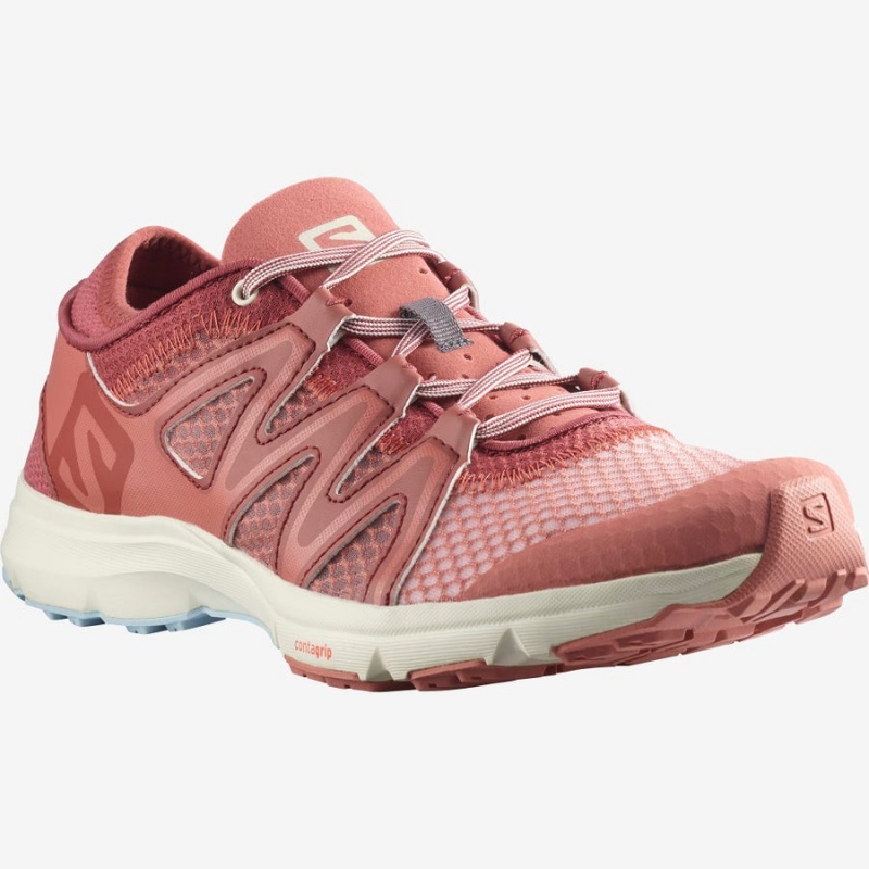 Water Shoes Salomon CROSSAMPHIBIAN SWIFT 2 Mujer Rojas | UY 2616FDN