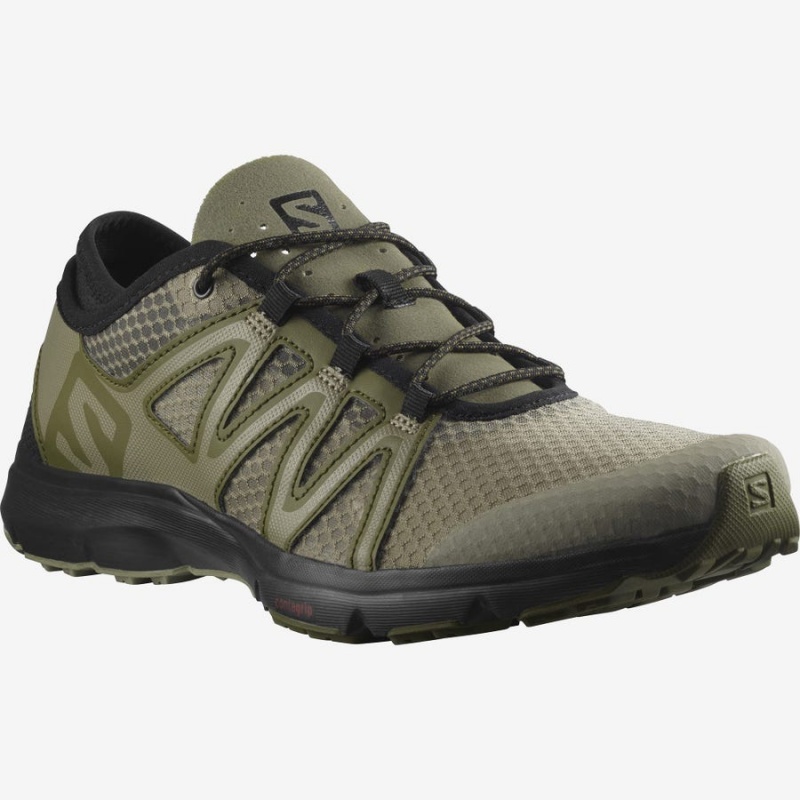 Water Shoes Salomon CROSSAMPHIBIAN SWIFT 2 Hombre Verde Oliva | UY 3389ILH