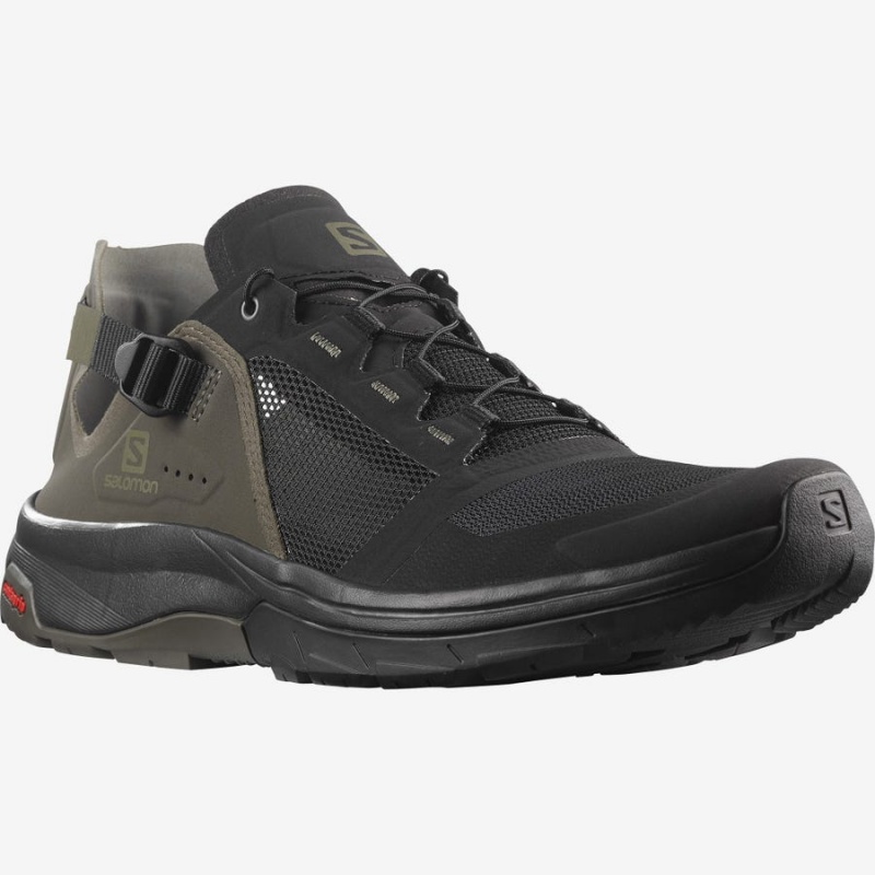 Water Shoes Salomon TECH AMPHIB 4 Hombre Negras Gris | UY 3390OKI