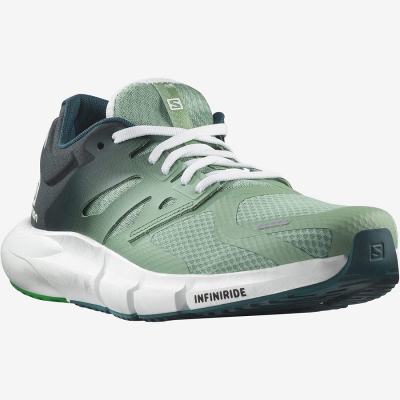 Zapatillas Running Salomon PREDICT 2 Hombre Verde Oliva | UY 3469JPQ