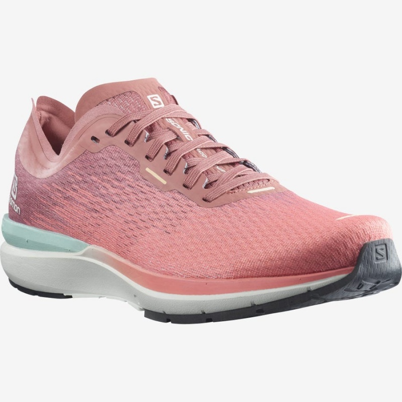 Zapatillas Running Salomon SONIC 4 Accelerate Mujer Rosas | UY 2726ZUT