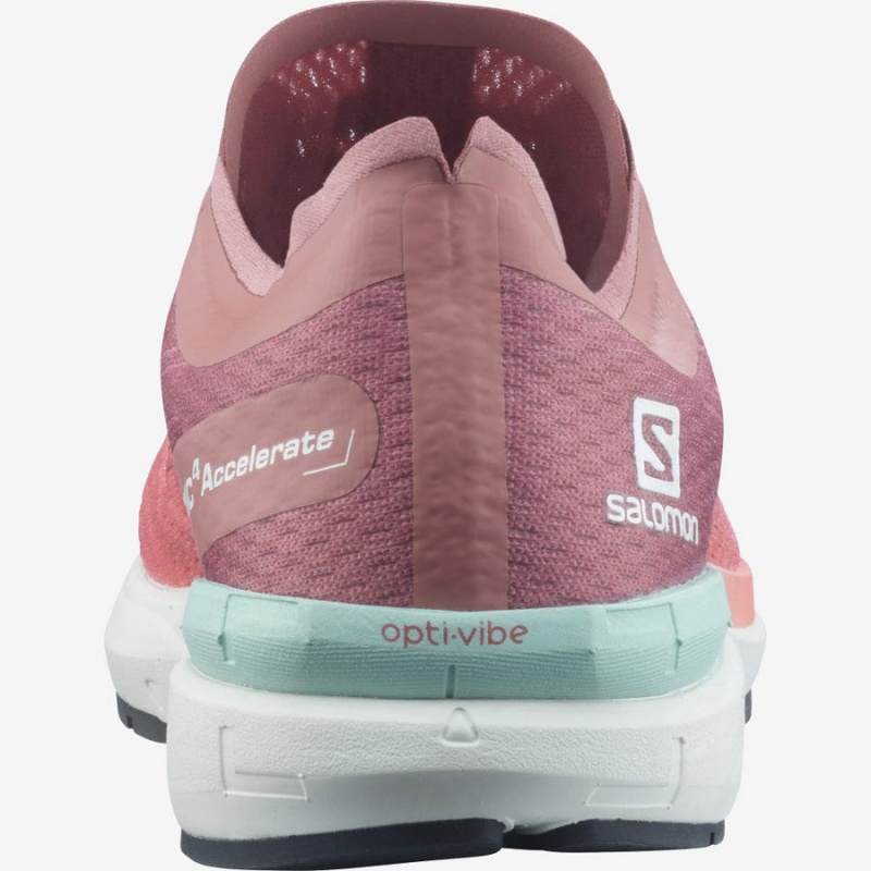 Zapatillas Running Salomon SONIC 4 Accelerate Mujer Rosas | UY 2726ZUT