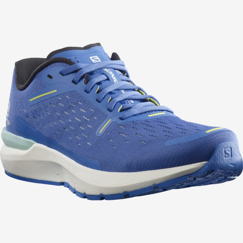 Zapatillas Running Salomon SONIC 4 Balance Hombre Azules | UY 3481CTV