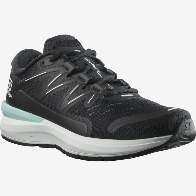 Zapatillas Running Salomon SONIC 4 Confidence Hombre Negras Blancas | UY 3478LIS