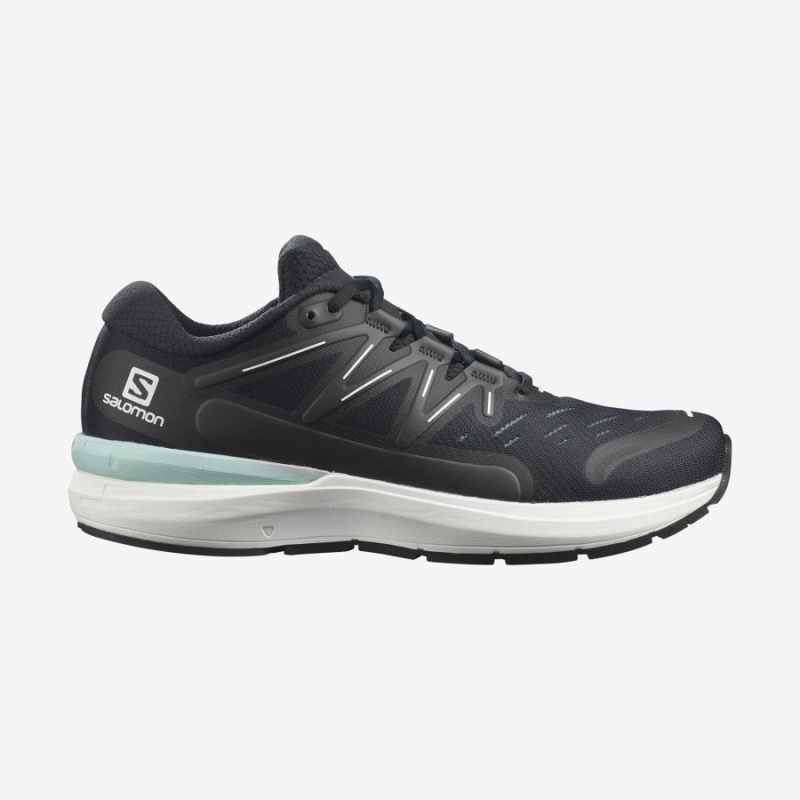 Zapatillas Running Salomon SONIC 4 Confidence Hombre Negras Blancas | UY 3478LIS