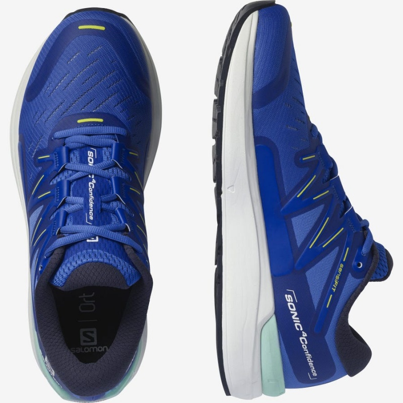 Zapatillas Running Salomon SONIC 4 Confidence Hombre Azules | UY 3477KOR