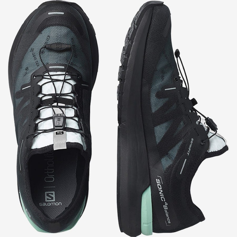 Zapatillas Running Salomon SONIC 4 GORE-TEX Hombre Negras | UY 3485MQZ