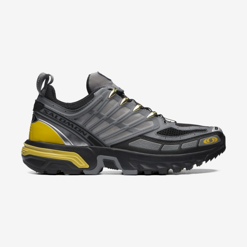 Zapatillas Salomon ACS PRO ADVANCED Hombre Gris Amarillo | UY 3452KOR