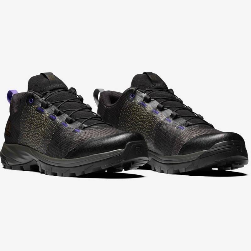 Zapatillas Salomon OUTPRO MATRYX FOR THE BROKEN ARM Hombre Negras Moradas | UY 3395DFM