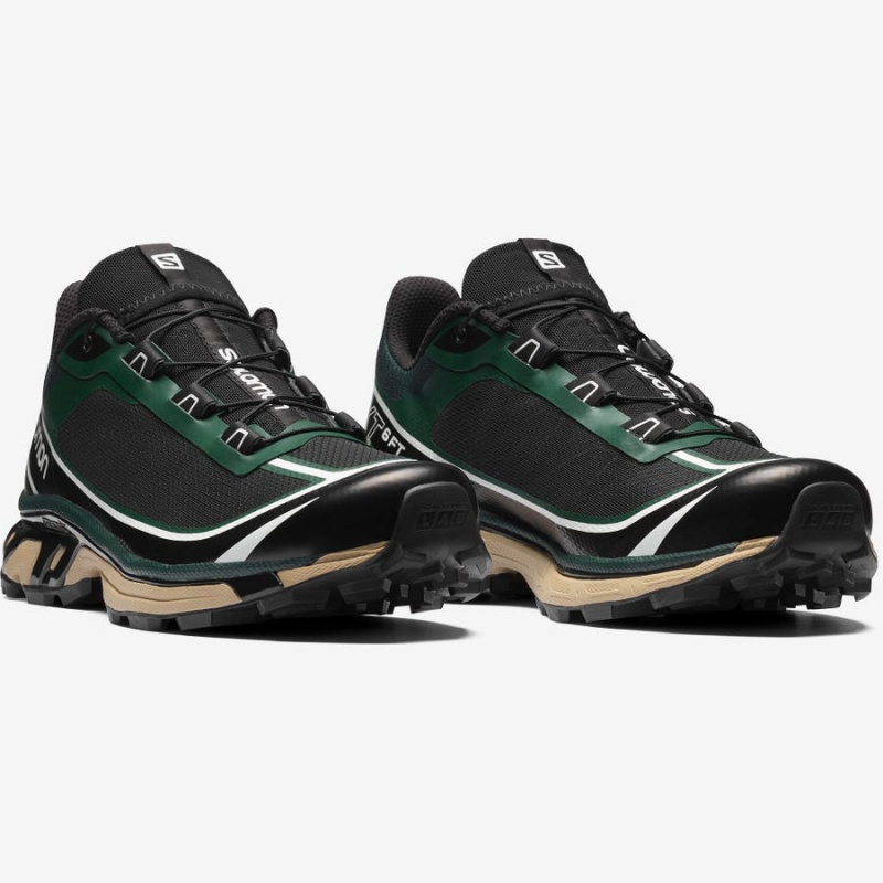 Zapatillas Salomon XT-6 FT Hombre Negras Verde Oliva | UY 3397GSO