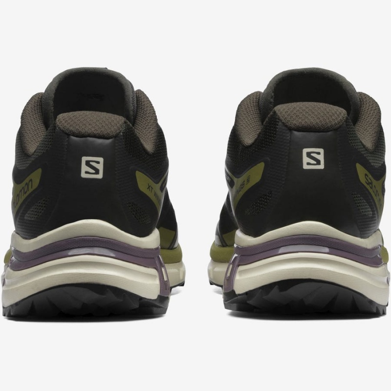 Zapatillas Salomon XT-WINGS 2 Mujer Negras Verde Oliva | UY 2640DFM