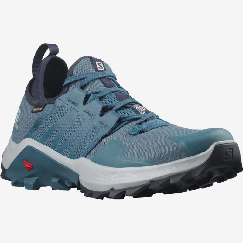 Zapatillas Trail Running Salomon MADCROSS GORE-TEX Hombre Azules | UY 3505LIS