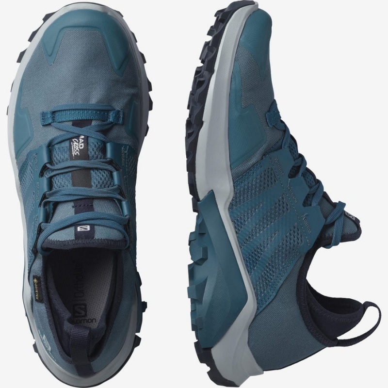 Zapatillas Trail Running Salomon MADCROSS GORE-TEX Hombre Azules | UY 3505LIS