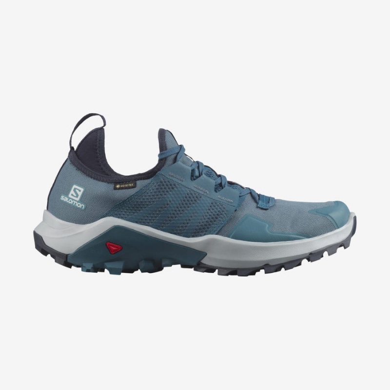 Zapatillas Trail Running Salomon MADCROSS GORE-TEX Hombre Azules | UY 3505LIS