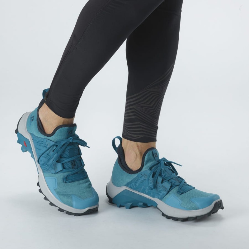 Zapatillas Trail Running Salomon MADCROSS Hombre Azules | UY 3533CTV