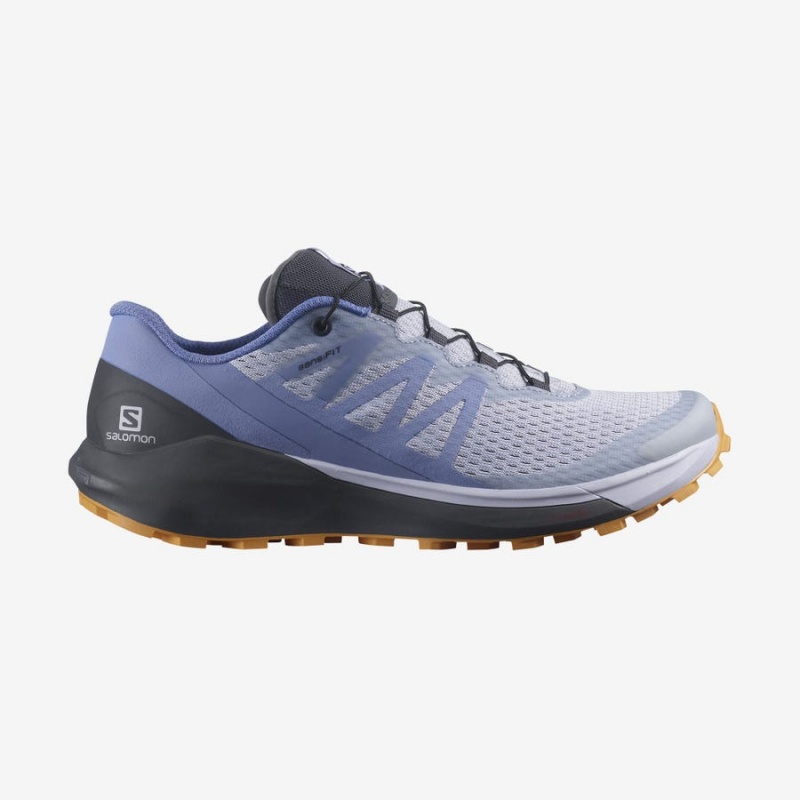 Zapatillas Trail Running Salomon SENSE RIDE 4 Mujer Azules | UY 2748JPQ