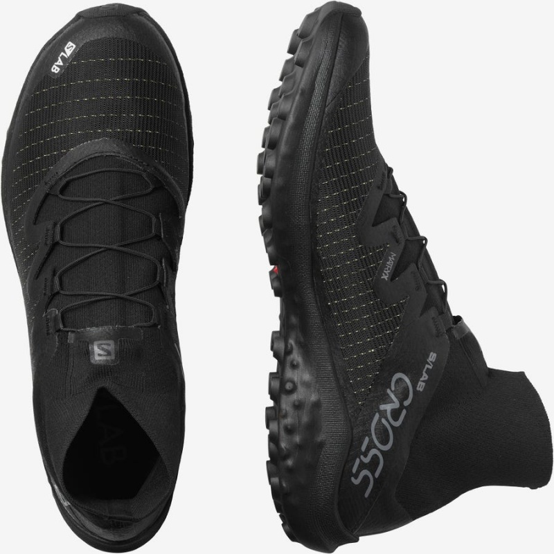 Zapatillas Trail Running Salomon S/LAB CROSS Hombre Negras | UY 3502HAP