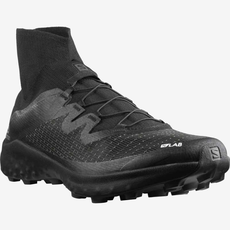 Zapatillas Trail Running Salomon S/LAB CROSS Hombre Negras | UY 3502HAP