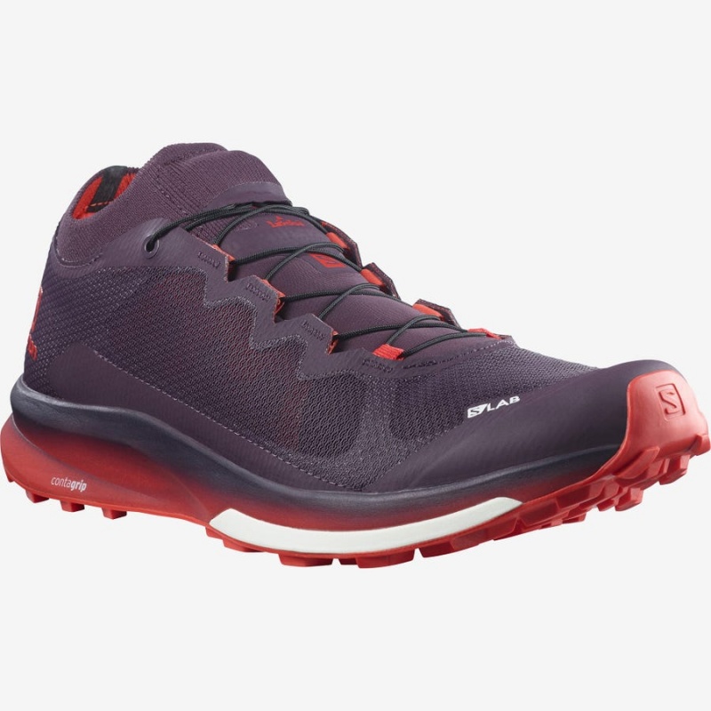 Zapatillas Trail Running Salomon S/LAB ULTRA 3 Hombre Moradas | UY 3486QMA