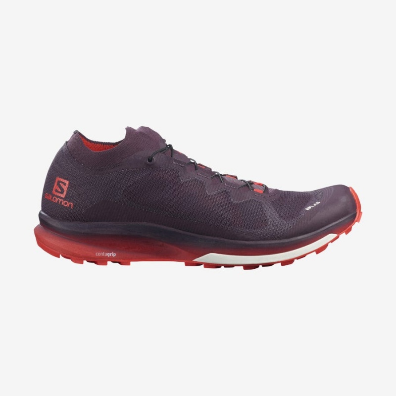 Zapatillas Trail Running Salomon S/LAB ULTRA 3 Hombre Moradas | UY 3486QMA