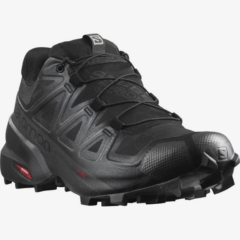 Zapatillas Trail Running Salomon SPEEDCROSS 5 GORE-TEX Hombre Negras | UY 3510BEX